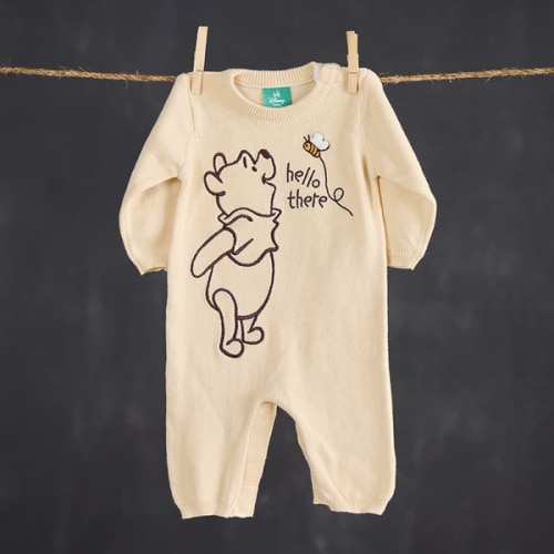 Infant Winnie the Pooh Sweater Romper
