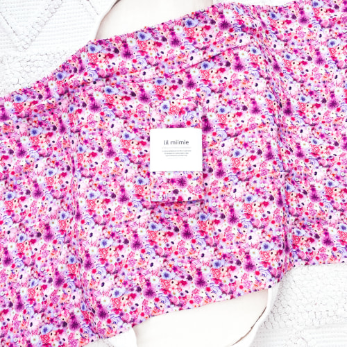 Bamboo Muslin Swaddle - Blossom (PRE-ORDER) – Lil Miimie