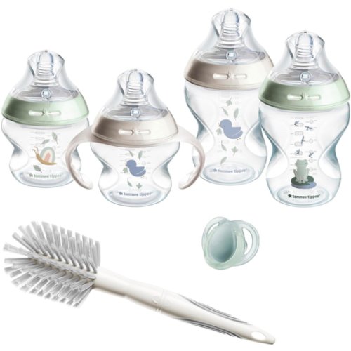 Tommee Tippee Natural Start Newborn Starter Set, 150ml & 260ml Anti-Colic Baby Bottles, Slow & Medium-Flow Breast-Like Teats, Self-Sterilising, Baby Feeding Essentials, Pond : Amazon.com.au: Baby