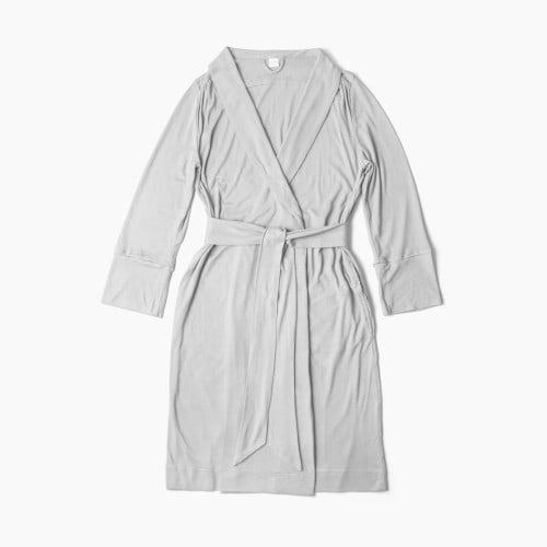 Goumi Kids Organic Cotton Mom Robe - Desert Mist, X-Large/XX-Large