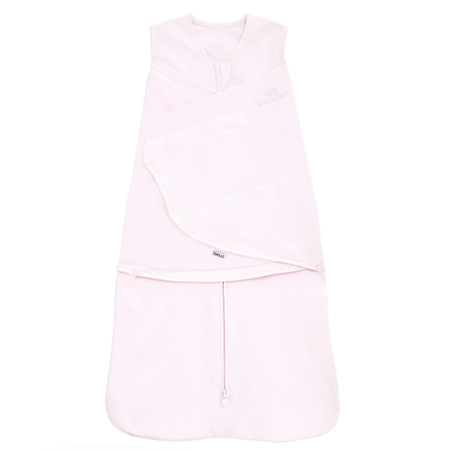 Pink Cotton Muslin Swaddle - Newborn | HALO