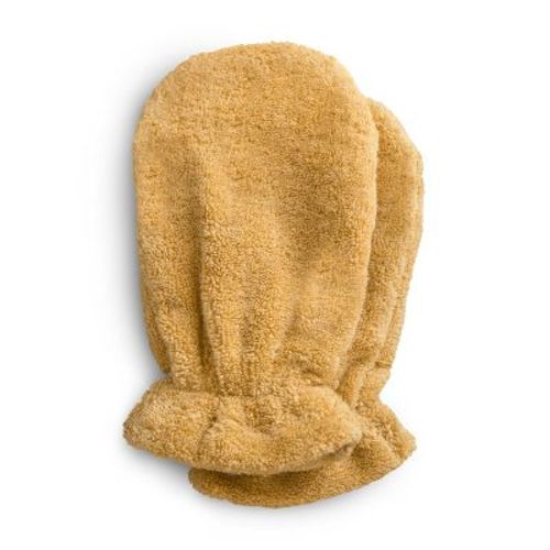 Organic Cotton Bath Mitt 2-Pack Baby Blue One Size