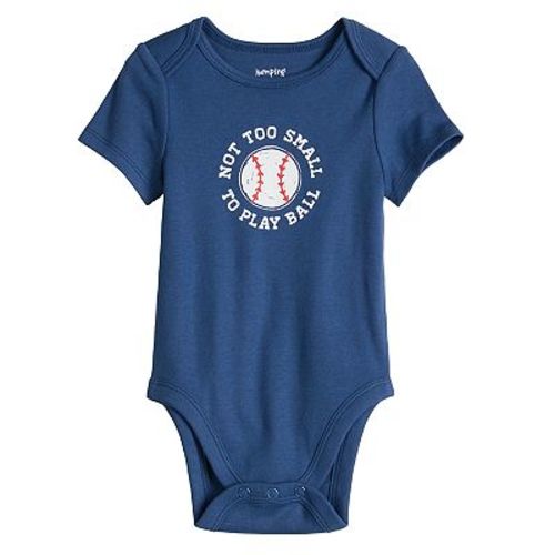 Baby Jumping Beans® Short Sleeve Lapped Shoulder Bodysuit