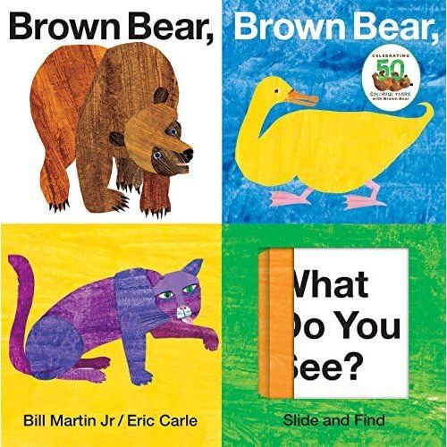 Brown Bear, Brown Bear, What Do You See? Slide and Find by Bill Martin Jr.(2005-10-20) Hardcover