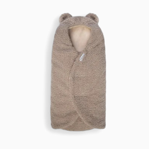 7AM Enfant Nido Bebe Teddy Infant Wrap - Oatmeal Teddy, 0-6 M