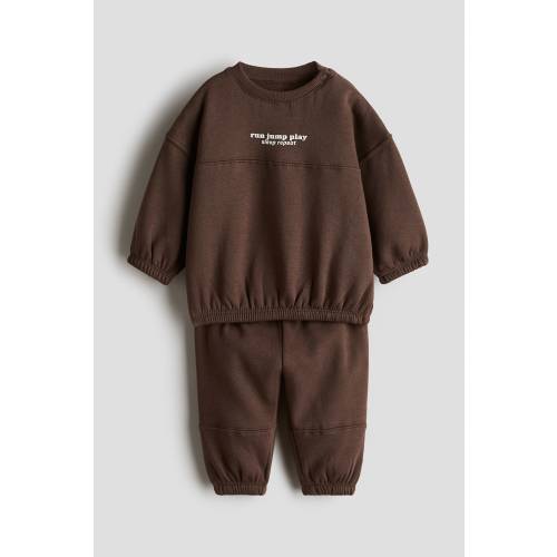 2-PIECE BRUSHED-INSIDE SWEATSUIT
