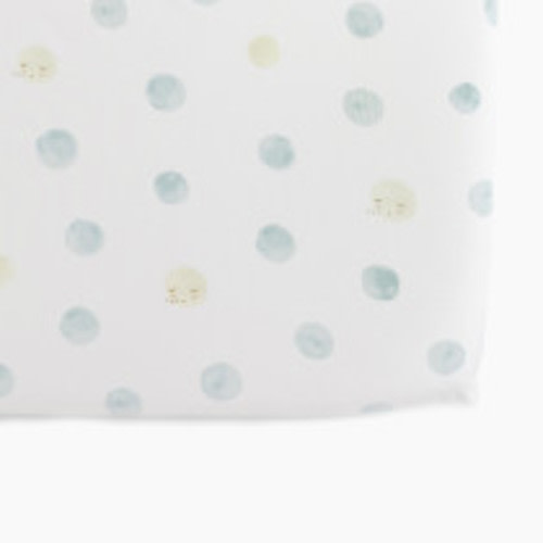 Pehr Brushed Organic Cotton Crib Sheet - Luna