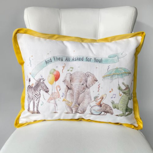 They All Asked for You Printed Pillow