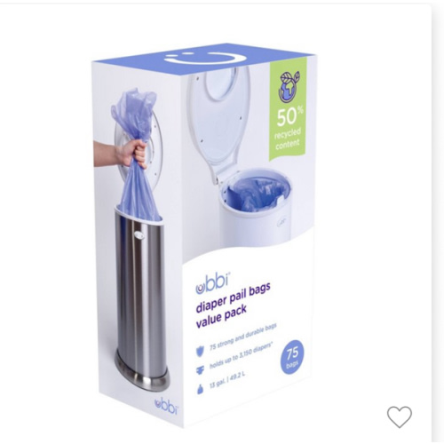 Ubbi diaper pail bags