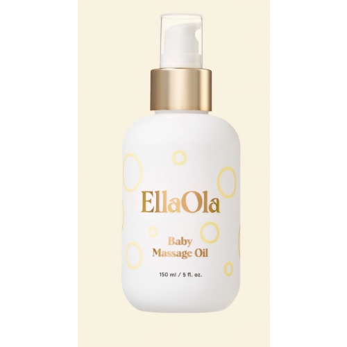 EllaOla 100% Organic Baby Massage Oil