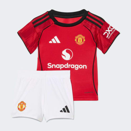 Manchester United 25/26 Home Baby Kit Kids
