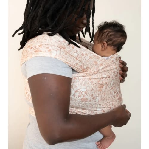 Woodland Baby Wrap | Whimsical Nature Print Wrap by hope&plum