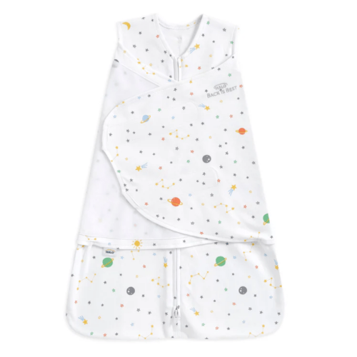 HALO Newborn 100% Cotton Swaddle TOG 1.5 - Space Print