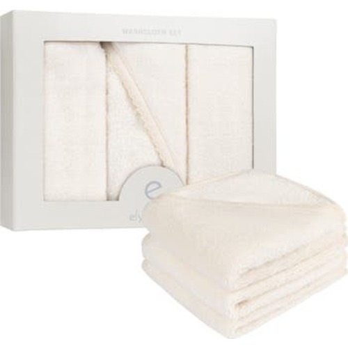 Baby Towel Wash Cloth Cream 3 Pack
