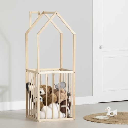 South Shore Solid Wood Toy Organizer & Reviews | Wayfair | natural wood