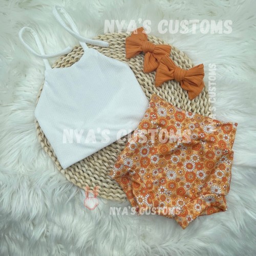 Groovy baby outfit, Boho bummies, floral bummies, bummies for toddler girl, groovy girl bummies, girl shorties, groovy floral diaper cover,