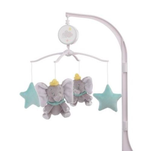 Disney Baby Dumbo Shine Bright Little Star Musical Mobile - Aqua/gray/yellow