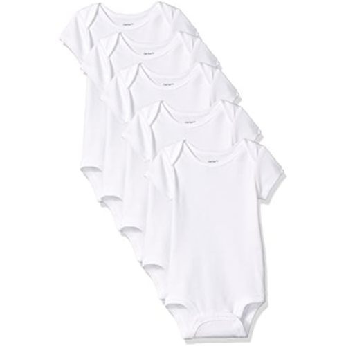 Carter's White Bodysuits 5pack