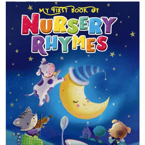 My First Book of Nursery Rhymes - Children's Padded Board Book - Classics