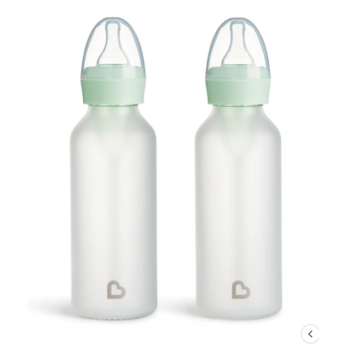 Bond® Silicone Glass Bottle 8oz, 2pk | Munchkin