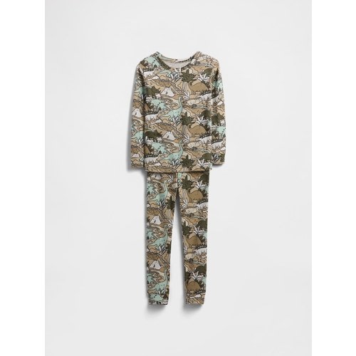 babyGap 100% Organic Cotton Dino PJ Set | Gap Factory