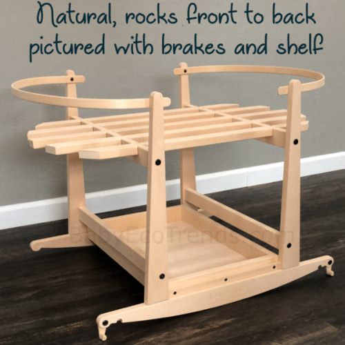 Addy & Sage Rocking Stand for XL 20" Wide Moses Baskets | Made in USA || Baby Eco Trends