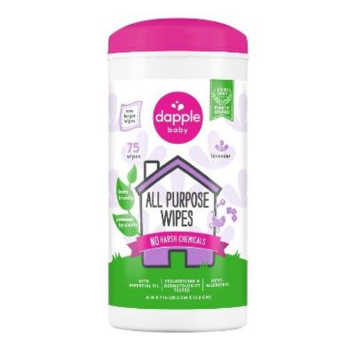 Dapple All Purpose Lavender Cleaning Wipes - 75ct