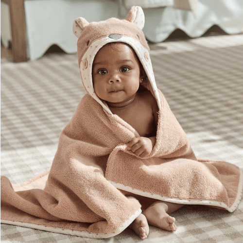 Rylee + Cru Fox Baby Hooded Towel