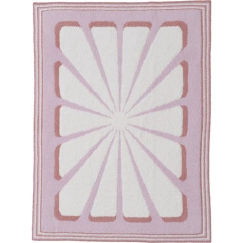 Floral Sunburst CozyChic® Stroller Blanket