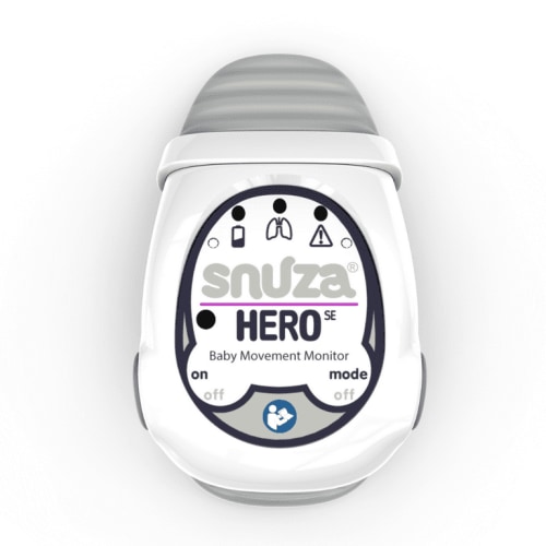 SNUZA HERO Baby Abdominal Movement Monitor: Real-time Alerts for No Breathing, Gentle Vibration Rousing, Portable Wearable, Medical Grade Material. Safer Sleep for Infants. Peace of Mind for Parents