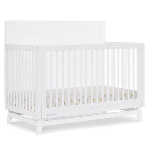 Delta Children Spencer 6-in-1 Convertible Crib - Greenguard Gold Certified - Steel Gray