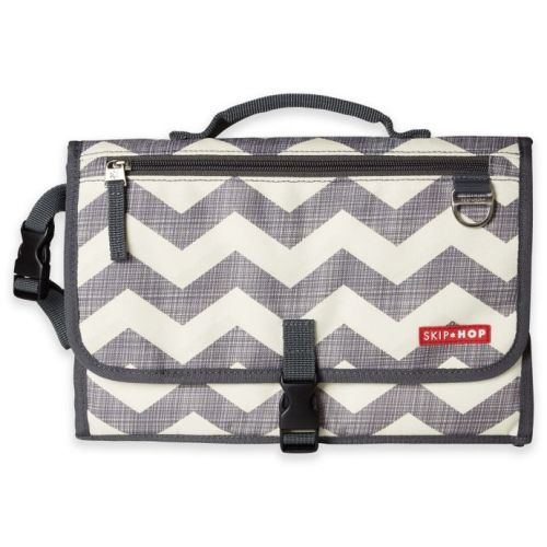 SKIP*HOP® Pronto Changing Station in Grey Chevron