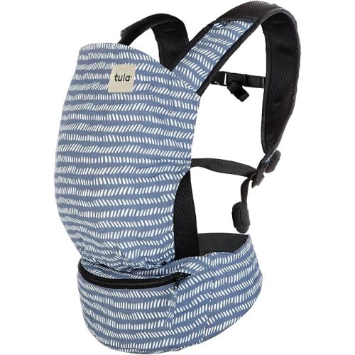 Baby Tula Lite Compact Baby Carrier, Ultra Compact and Lightweight, Convenient Carry Pouch, Ergonomic and Multiple Positions for 12 – 30 pounds (Beyond)…