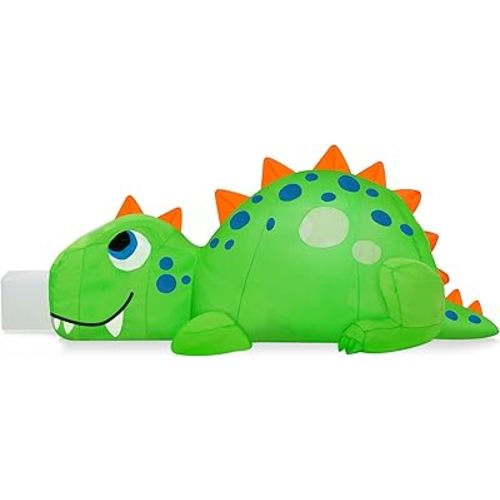 Kids Blow Up Tent, Large Air Tent for Kids, Inflatable Child Blow Up Playhouse Sets Up and Stores Away in Seconds(Dinosaur)