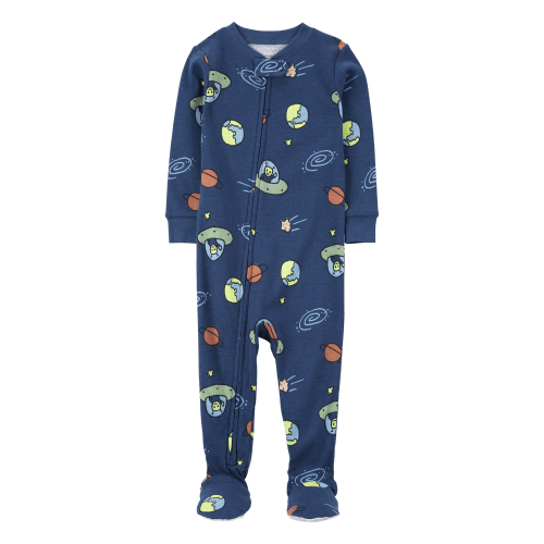 Baby 1-Piece Space Print 100% Snug Fit Cotton Footie Pajamas - Carter's | Carter's