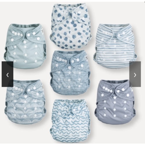 Something Blue Diaper Covers