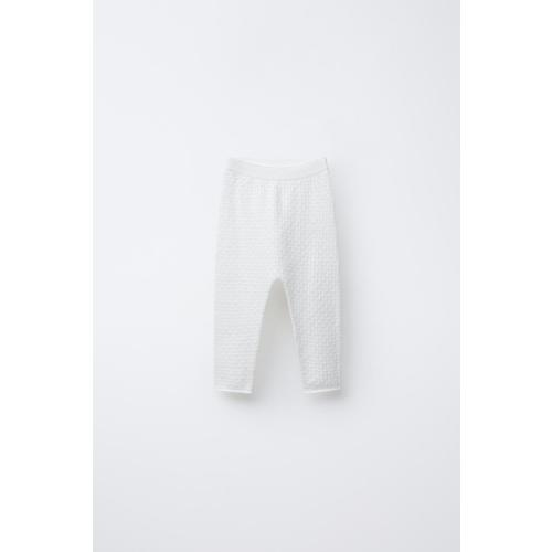 OPEN KNIT PANTS - White | ZARA United States