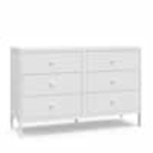 Graco Universal White 6-Drawer 51.38 in. Wide Dresser 03716-301