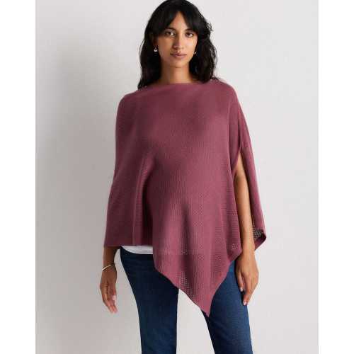Lightweight Cotton Cashmere Nursing Shawl in Crushed Berry Purple