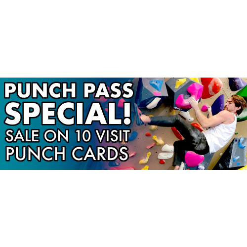 Stephen birthday- Rock Spot Climbing - 10 pass punch card