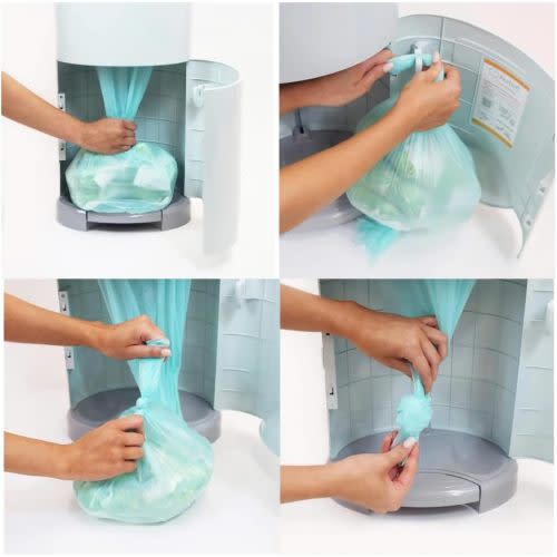 Liner Refills Compatible with Korbell 16L Bin - 4 Rolls/48m, Holds Up to 660 Nappies, Tear and Leak-Resistant, Diaper Disposal Bags : Amazon.com.au: Baby