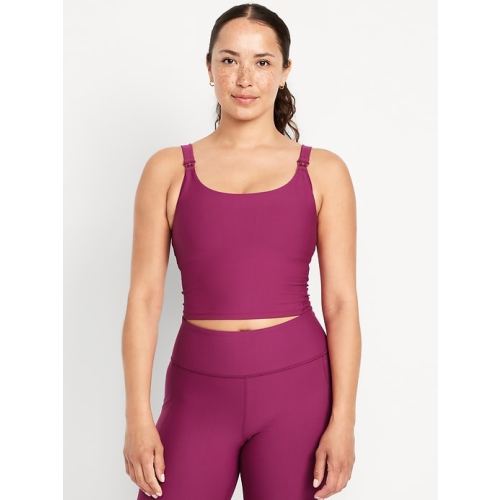 Maternity PowerSoft Rib Nursing Sports Bra