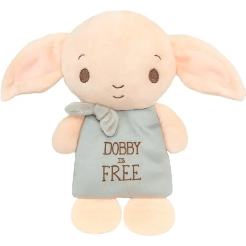 KIDS PREFERRED Harry Potter Dobby Teether Plush Toy Crinkle Cloth for Newborn Baby Boys and Girls 10 inches