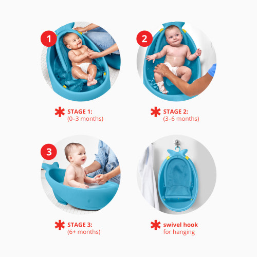 Moby Smart Sling 3-Stage Bath Tub