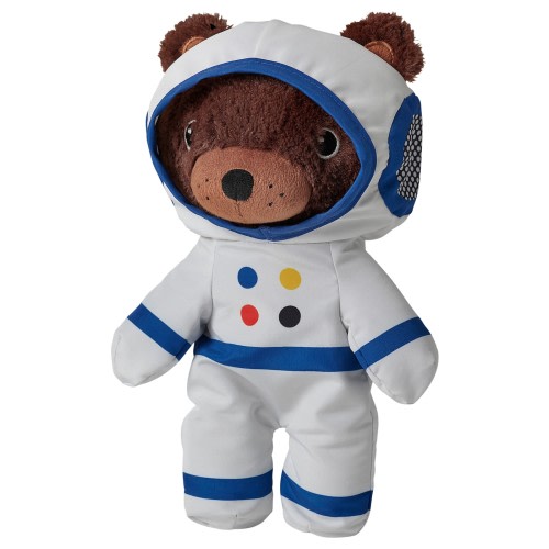 AFTONSPARV Soft toy with astronaut suit - bear 11 "
