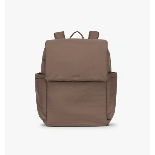 Diaper Backpack with Laptop Sleeve - HAZELNUT