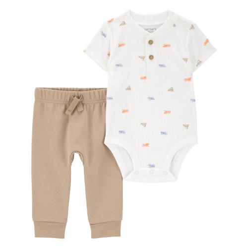 Carter's Child of Mine Baby Boy Outfit Set, 2-Piece, Sizes 0/3-24 Months