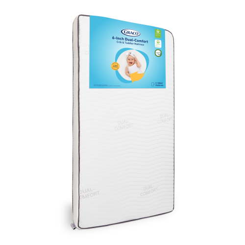 Graco Dual-Comfort 6-inch Foam Crib and Toddler Bed Mattress