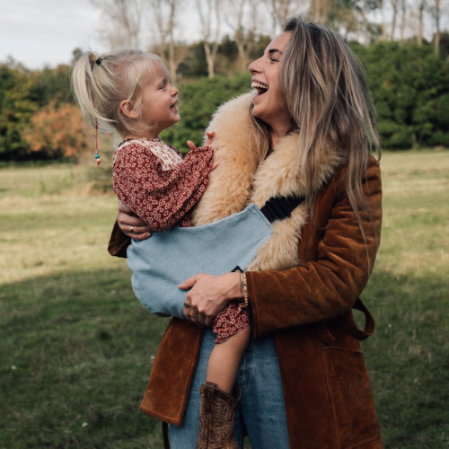 Wildride Toddler Carrier - Light Denim Wash