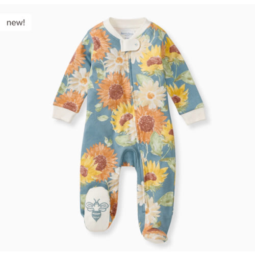 Sunflowers Organic Cotton Sleep & Play – Burt's Bees Baby